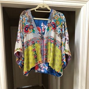 Johnny Was blouse-NO tag , XL